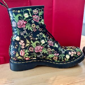 Dr. Martens 1460 Pascal Floral Bloom with Butterflies